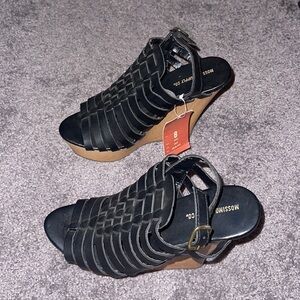 Mossimo Supply Co. Black Wedges